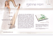 Tablet Screenshot of katrinehorn.com